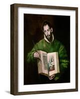 St. Luke-El Greco-Framed Giclee Print