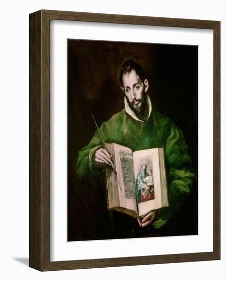 St. Luke-El Greco-Framed Giclee Print