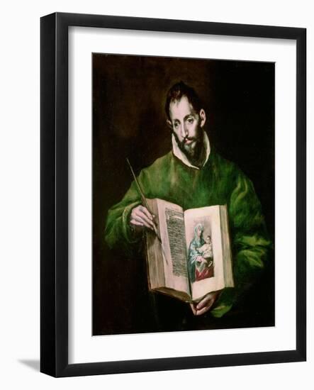 St. Luke-El Greco-Framed Giclee Print