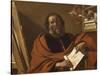 St Luke-Giovanni Francesco Barbieri-Stretched Canvas
