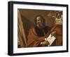 St Luke-Giovanni Francesco Barbieri-Framed Giclee Print