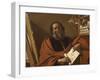 St Luke-Giovanni Francesco Barbieri-Framed Giclee Print