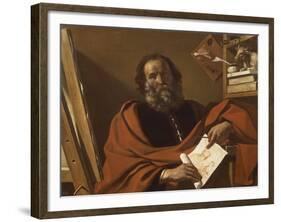 St Luke-Giovanni Francesco Barbieri-Framed Giclee Print