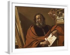 St Luke-Giovanni Francesco Barbieri-Framed Giclee Print