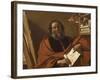 St Luke-Giovanni Francesco Barbieri-Framed Giclee Print