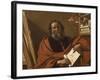 St Luke-Giovanni Francesco Barbieri-Framed Giclee Print