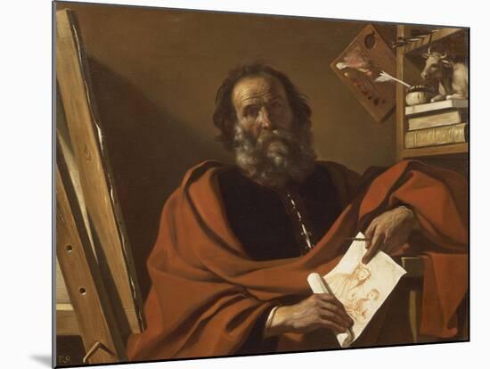 St Luke-Giovanni Francesco Barbieri-Mounted Giclee Print