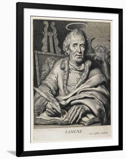 St. Luke-Cornelis Visscher-Framed Giclee Print