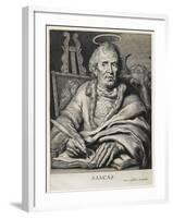 St. Luke-Cornelis Visscher-Framed Giclee Print