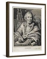 St. Luke-Cornelis Visscher-Framed Giclee Print