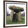 St Lythan's burial chamber. Artist: Unknown-Unknown-Framed Photographic Print