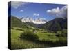 St. Maddalena Church in Val di Funes-Richard Klune-Stretched Canvas