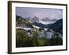 St. Magdalena and Geisslerspitzen, 3060M, Val De Funes, South Tirol (Tyrol), Italy-Hans Peter Merten-Framed Photographic Print