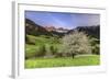 St. Magdalena and the Odle Group. Funes Valley South Tyrol Dolomites Italy Europe-ClickAlps-Framed Photographic Print