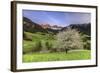 St. Magdalena and the Odle Group. Funes Valley South Tyrol Dolomites Italy Europe-ClickAlps-Framed Photographic Print