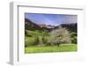 St. Magdalena and the Odle Group. Funes Valley South Tyrol Dolomites Italy Europe-ClickAlps-Framed Photographic Print