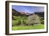 St. Magdalena and the Odle Group. Funes Valley South Tyrol Dolomites Italy Europe-ClickAlps-Framed Photographic Print