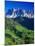 St. Magdalena Kalian Italian Dolomites-Peter Adams-Mounted Photographic Print