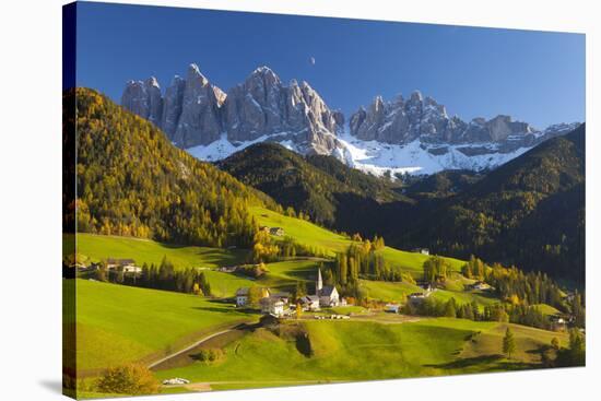 St. Magdalena, Val Di Funes, Trentino-Alto Adige, Dolomites, South Tyrol, Italy, Europe-Miles Ertman-Stretched Canvas