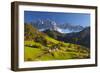 St. Magdalena, Val Di Funes, Trentino-Alto Adige, Dolomites, South Tyrol, Italy, Europe-Miles Ertman-Framed Photographic Print