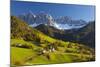 St. Magdalena, Val Di Funes, Trentino-Alto Adige, Dolomites, South Tyrol, Italy, Europe-Miles Ertman-Mounted Photographic Print