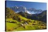 St. Magdalena, Val Di Funes, Trentino-Alto Adige, Dolomites, South Tyrol, Italy, Europe-Miles Ertman-Stretched Canvas