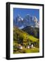 St. Magdalena, Val Di Funes, Trentino-Alto Adige, Dolomites, South Tyrol, Italy, Europe-Miles Ertman-Framed Premium Photographic Print