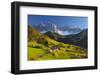 St. Magdalena, Val Di Funes, Trentino-Alto Adige, Dolomites, South Tyrol, Italy, Europe-Miles Ertman-Framed Photographic Print