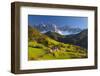 St. Magdalena, Val Di Funes, Trentino-Alto Adige, Dolomites, South Tyrol, Italy, Europe-Miles Ertman-Framed Premium Photographic Print