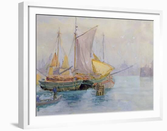 St. Malo, 1918-Charles Watson-Framed Giclee Print