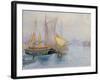 St. Malo, 1918-Charles Watson-Framed Giclee Print