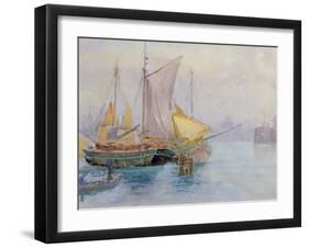 St. Malo, 1918-Charles Watson-Framed Giclee Print