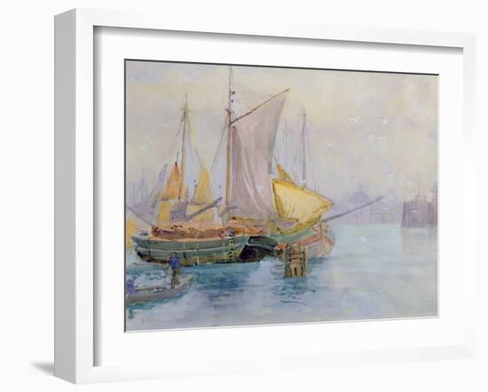 St. Malo, 1918-Charles Watson-Framed Giclee Print