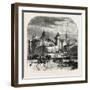 St. Malo, from the Sands, Normandy and Brittany, France, 19th Century-null-Framed Giclee Print