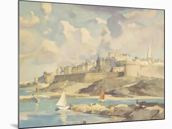 St Malo-Frank Sherwin-Mounted Premium Giclee Print