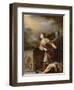 St. Margaret of Cortona Vanquishing the Devil-Domenico Fetti-Framed Giclee Print