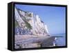 St. Margaret's at Cliffe, White Cliffs of Dover, Kent, England, United Kingdom-David Hughes-Framed Stretched Canvas