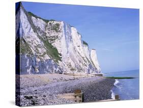 St. Margaret's at Cliffe, White Cliffs of Dover, Kent, England, United Kingdom-David Hughes-Stretched Canvas