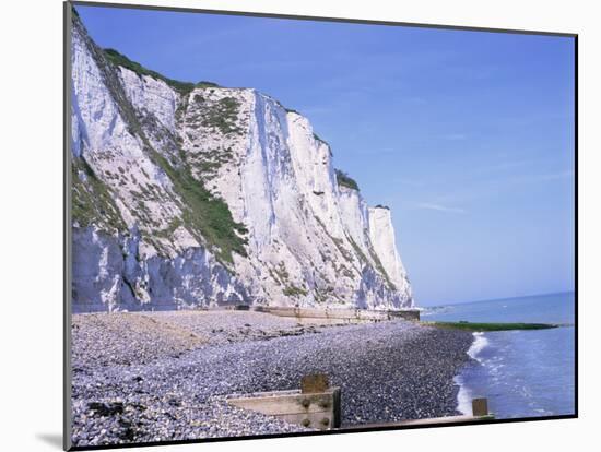 St. Margaret's at Cliffe, White Cliffs of Dover, Kent, England, United Kingdom-David Hughes-Mounted Photographic Print