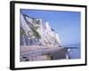 St. Margaret's at Cliffe, White Cliffs of Dover, Kent, England, United Kingdom-David Hughes-Framed Photographic Print