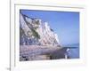 St. Margaret's at Cliffe, White Cliffs of Dover, Kent, England, United Kingdom-David Hughes-Framed Photographic Print