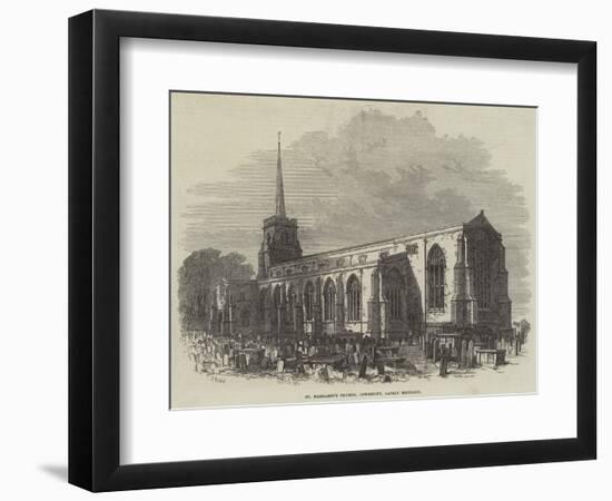 St Margaret's Church, Lowestoft, Lately Restored-Samuel Read-Framed Giclee Print