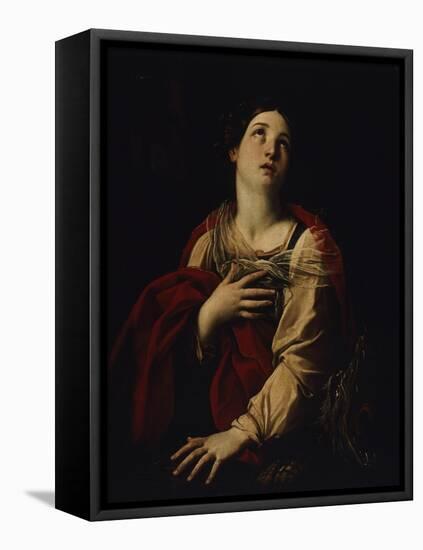 St Margherita-Guido Reni-Framed Stretched Canvas