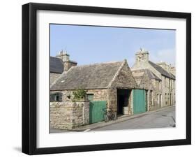 St Margret's Hope on South Ronaldsay, Orkney Islands, Scotland.-Martin Zwick-Framed Premium Photographic Print