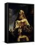 St Marin Holding His City in His Hand-Guercino-Framed Stretched Canvas