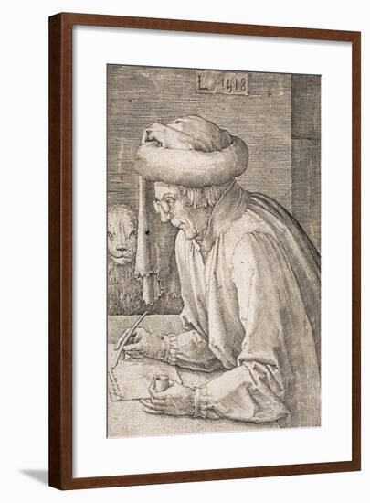 St. Mark, 1518-Lucas van Leyden-Framed Giclee Print