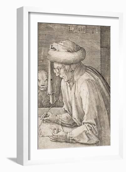 St. Mark, 1518-Lucas van Leyden-Framed Giclee Print