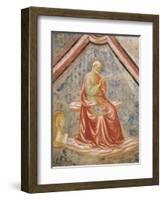 St Mark Evangelist, Fresco-Masolino Da Panicale-Framed Giclee Print