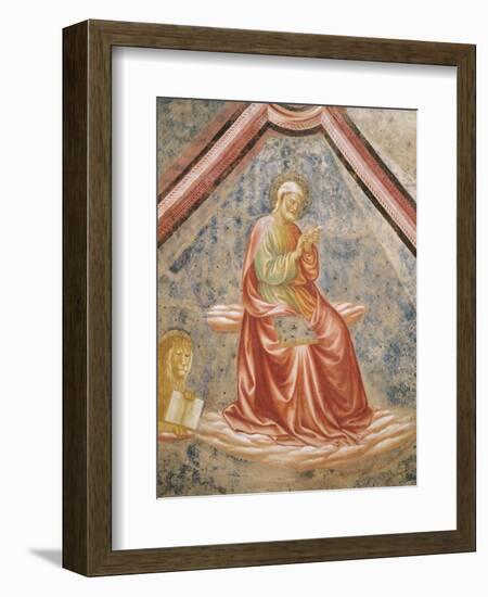 St Mark Evangelist, Fresco-Masolino Da Panicale-Framed Giclee Print