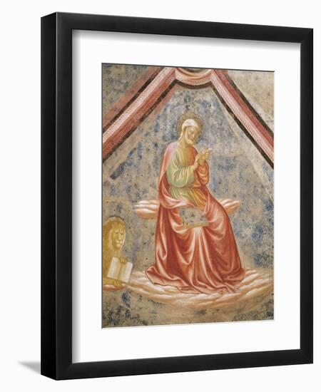 St Mark Evangelist, Fresco-Masolino Da Panicale-Framed Giclee Print